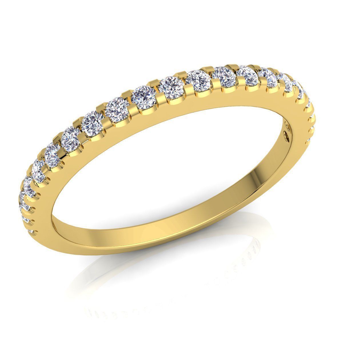 Diamond Ring  3D print model_1