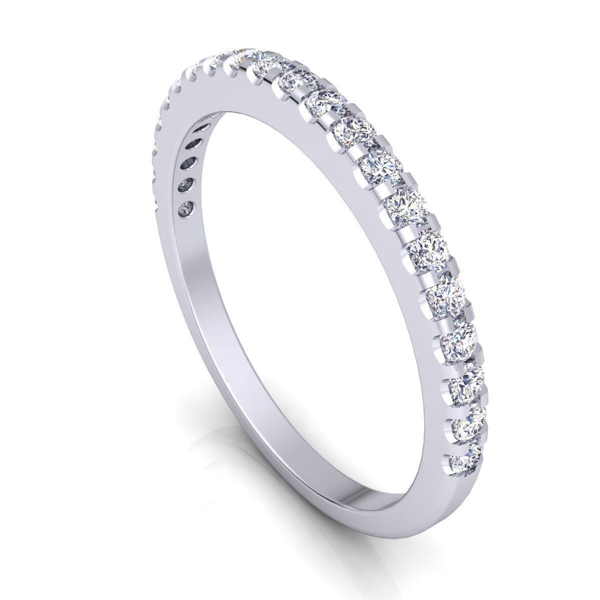 Diamond Ring  3D print model_8