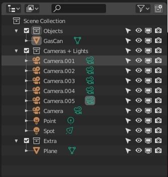 Rectangular Gas Can Low-poly 3D model_20