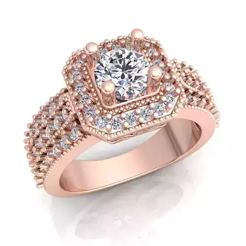 Luxury Woman Diamond Ring 