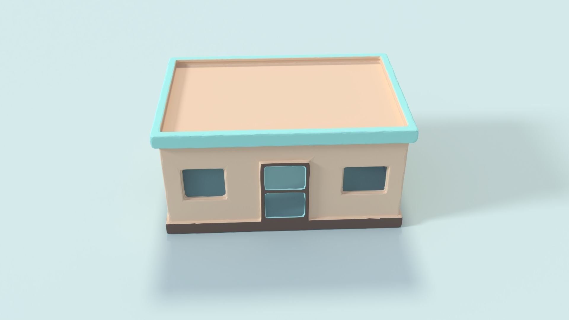 Simple Shop Free 3D model_1
