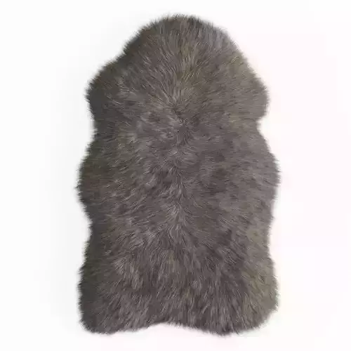 Faux Fur Mongolian Rug