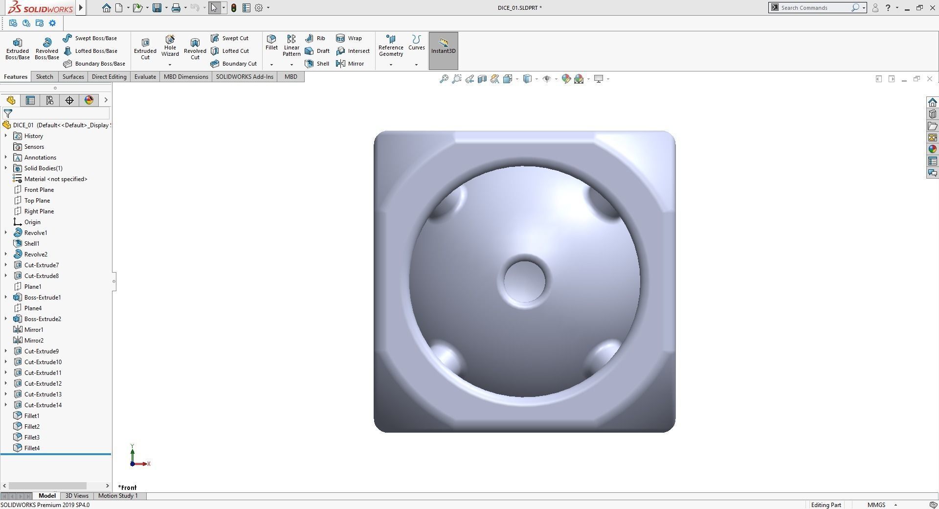 Roll in Style with Unique 3D Printable DICE Collection 3D print model_2
