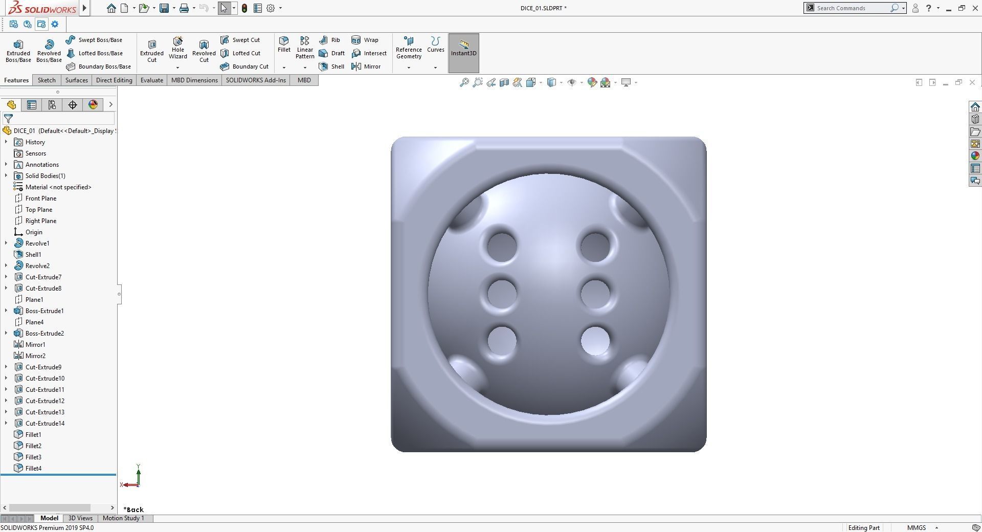 Roll in Style with Unique 3D Printable DICE Collection 3D print model_7