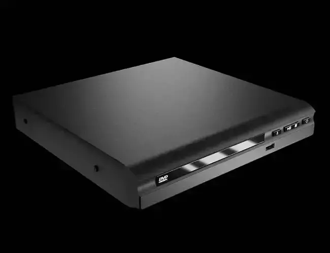 DVD Player Low-poly 3D model