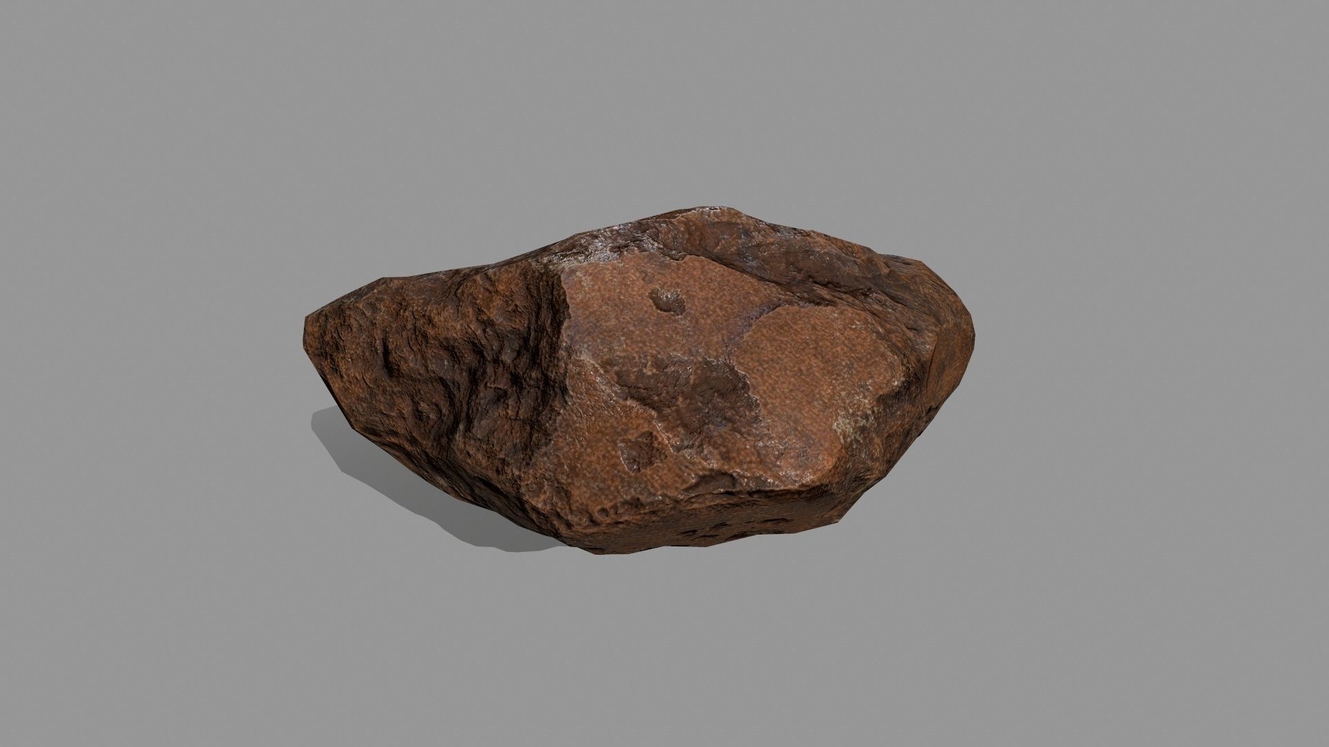 Rock Set Low-poly 3D model_7