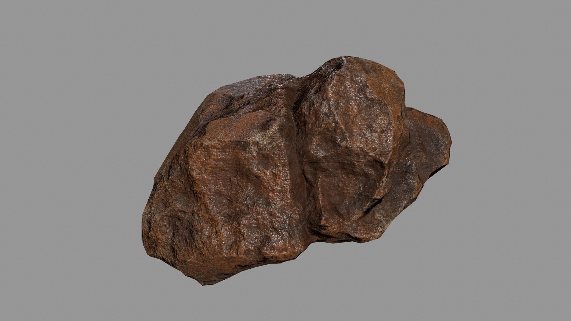Rock Set Low-poly 3D model_16