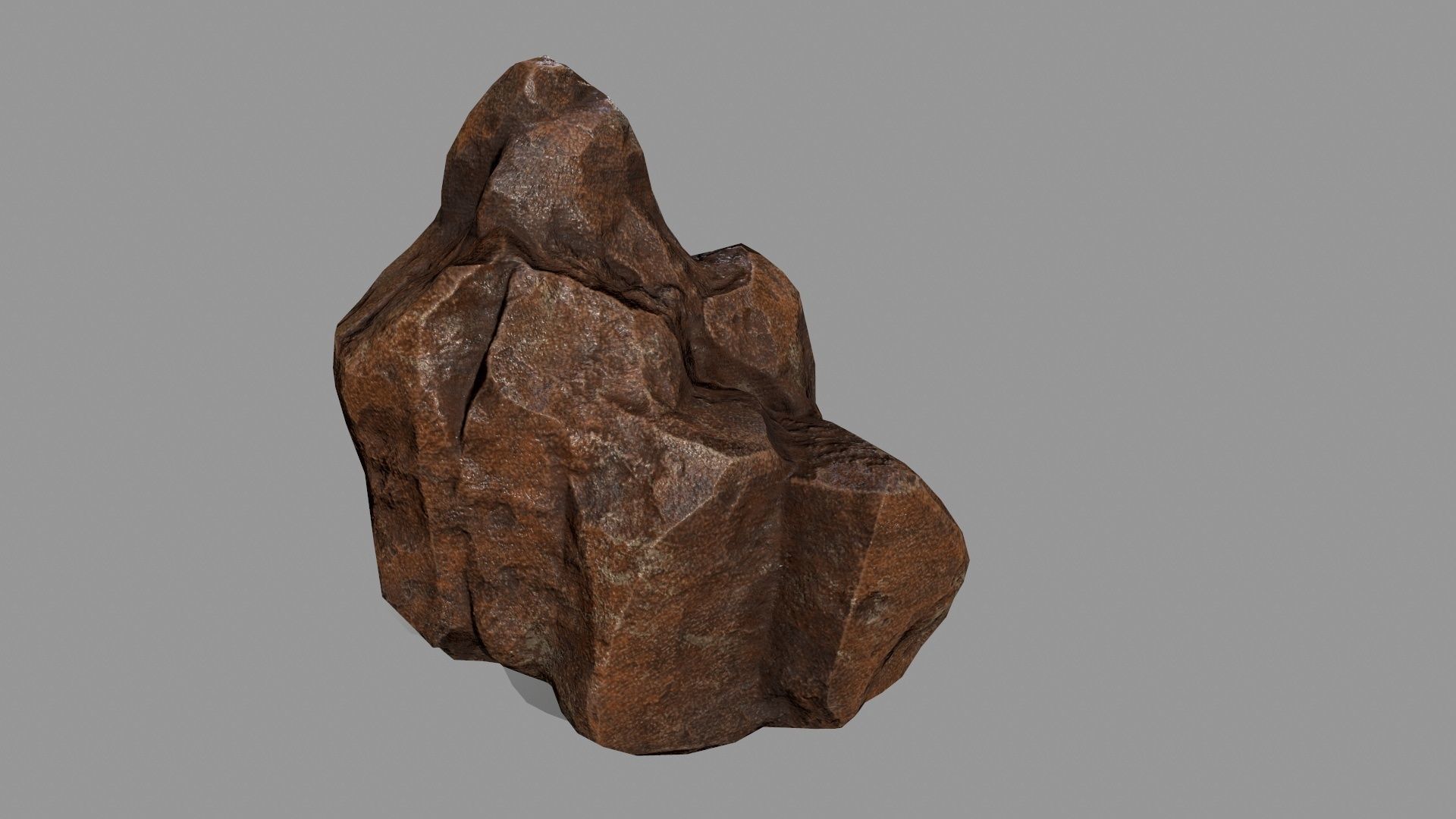 Rock Set Low-poly 3D model_17