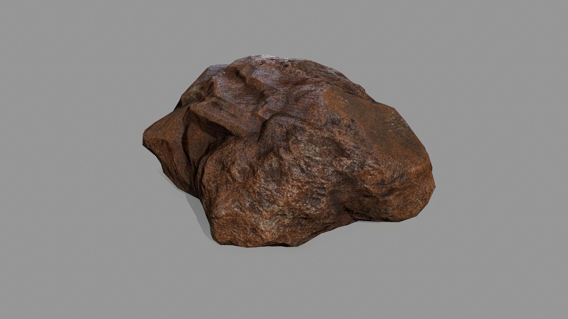 Rock Set Low-poly 3D model_14