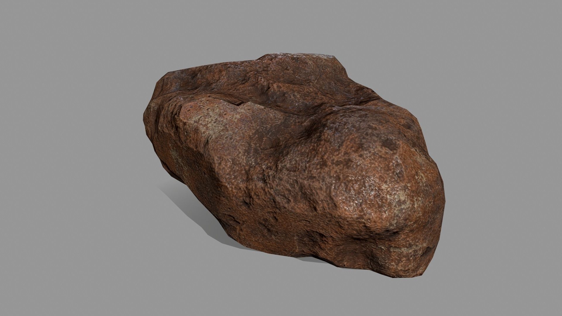 Rock Set Low-poly 3D model_12