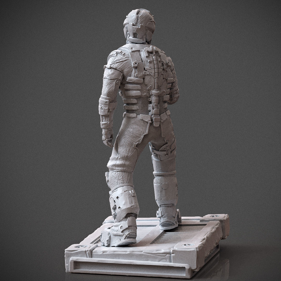 Dead Space Isaac Clarke  3D print model_4