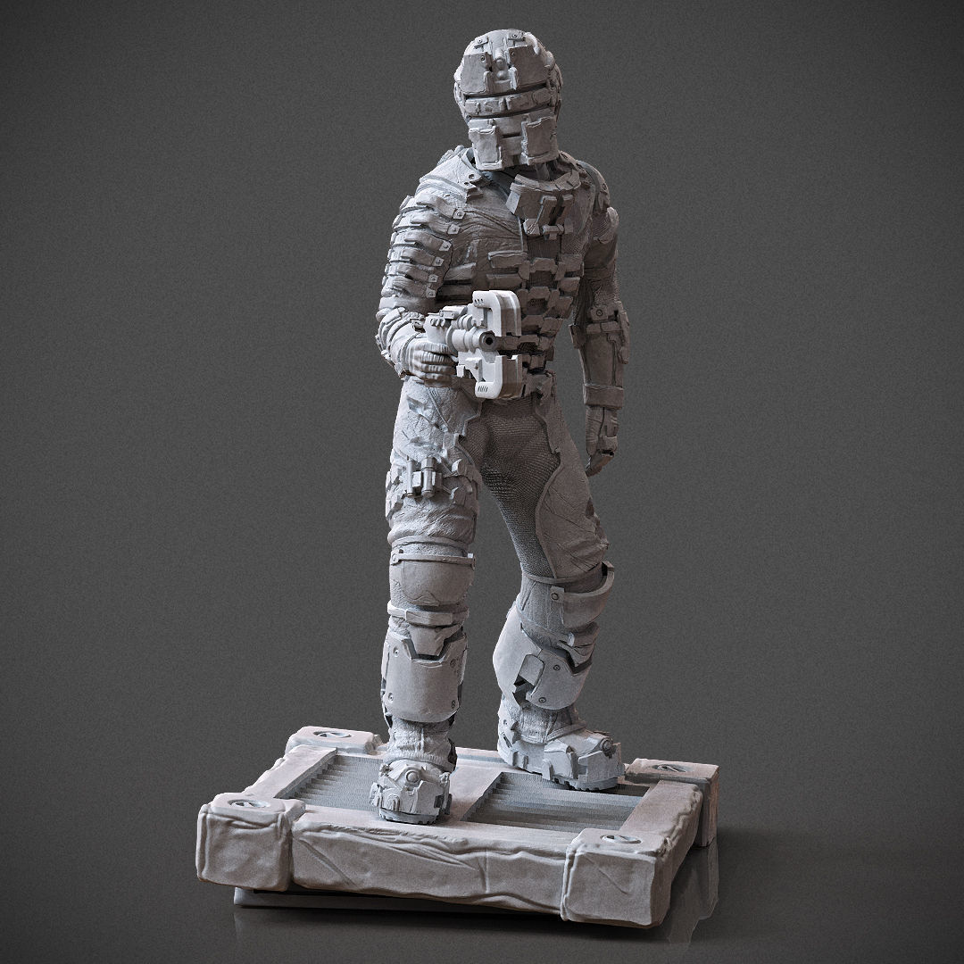 Dead Space Isaac Clarke  3D print model_1