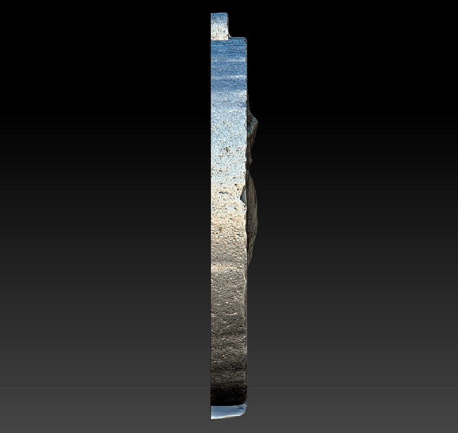 Witcher amulet - WOLF 3D print model_5