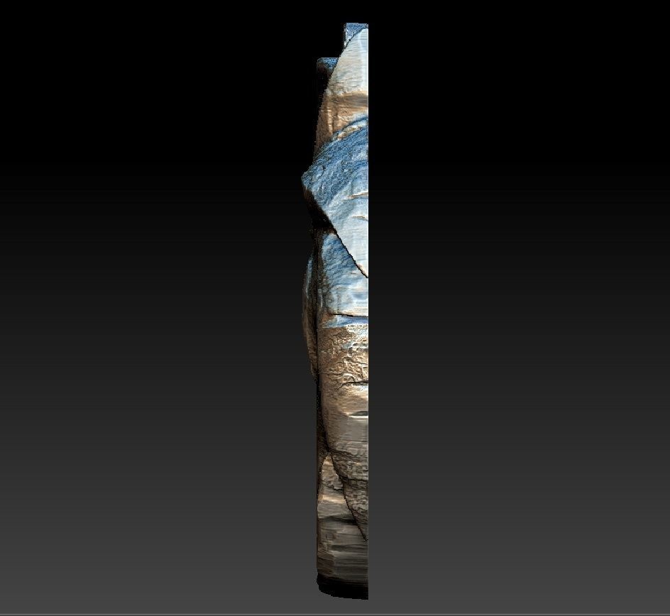 Witcher amulet - WOLF 3D print model_3