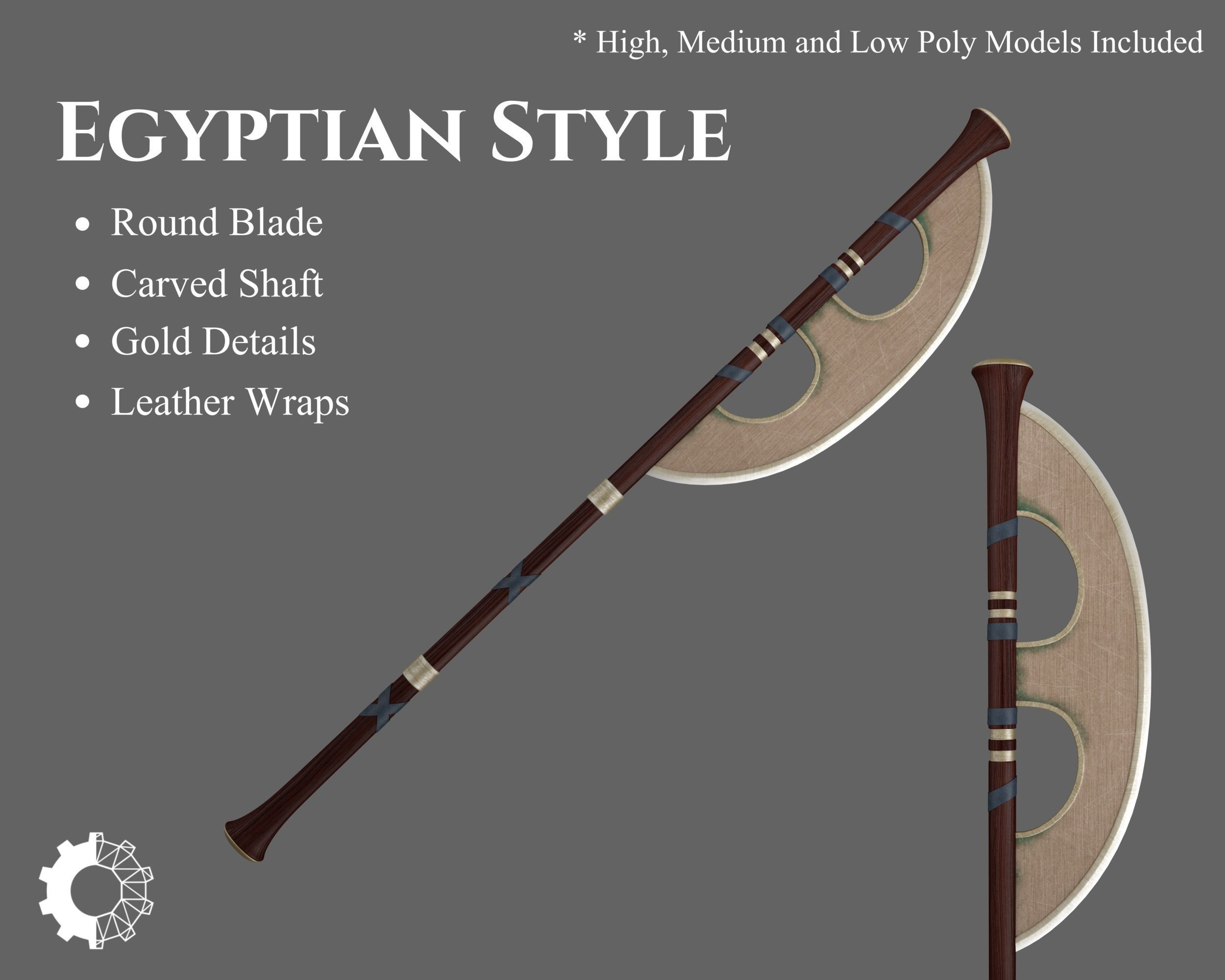 Ancient Collection Egyptian Weapons Set _33