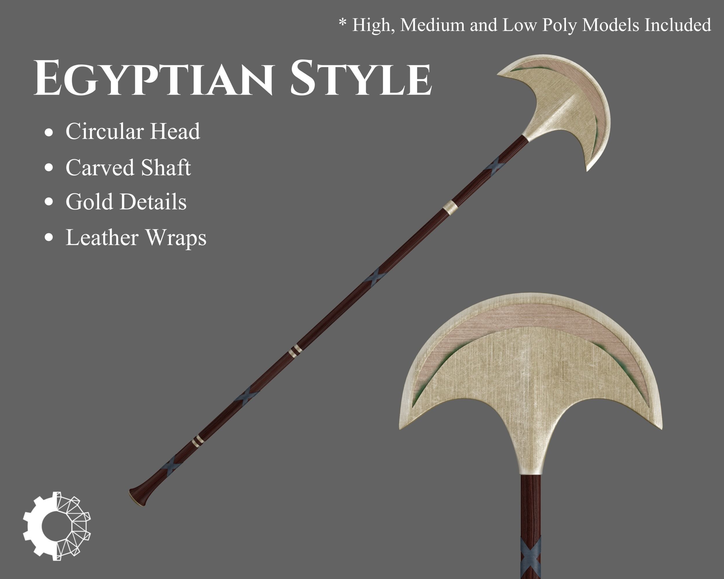 Ancient Collection Egyptian Weapons Set _18