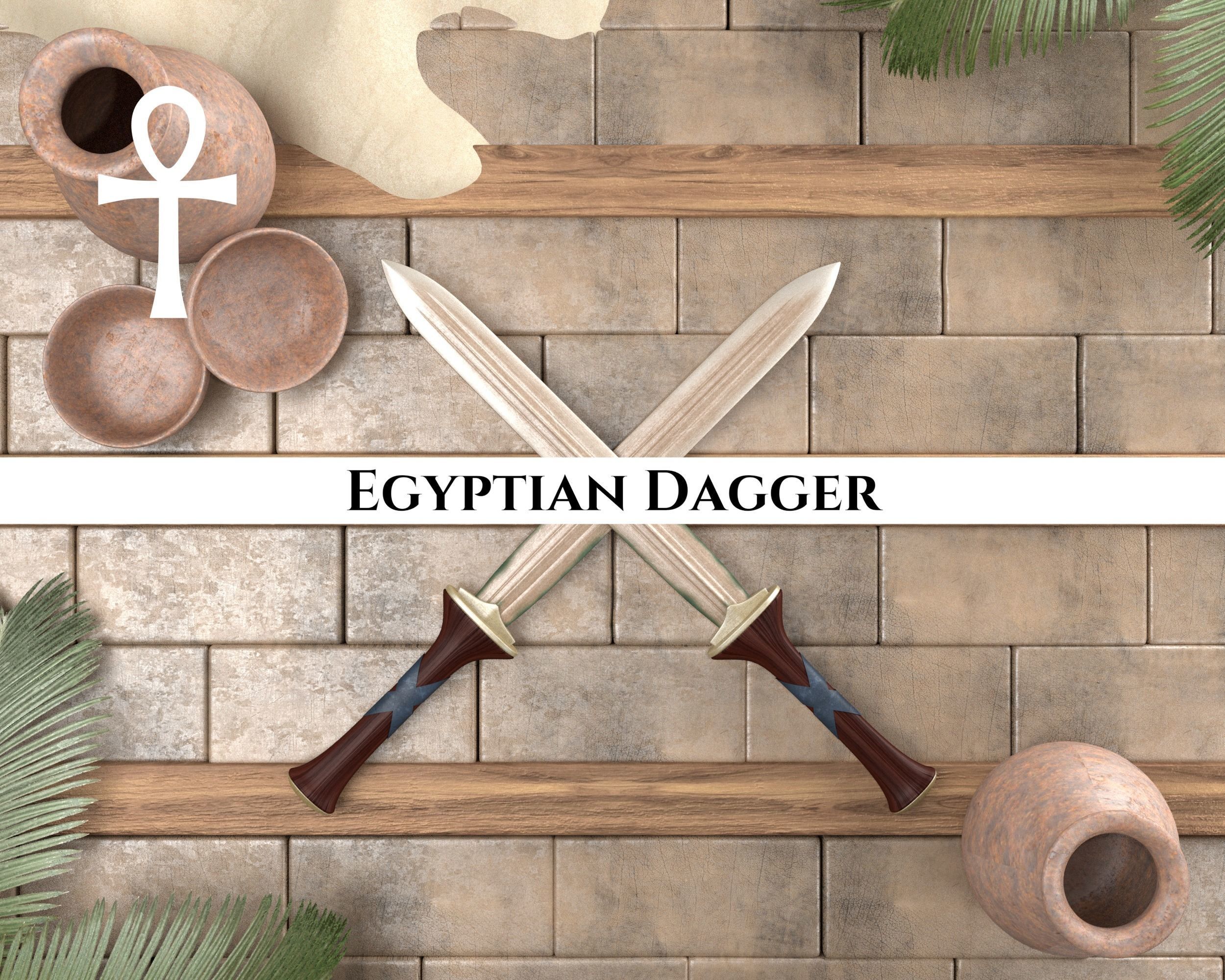 Ancient Collection Egyptian Weapons Set _12