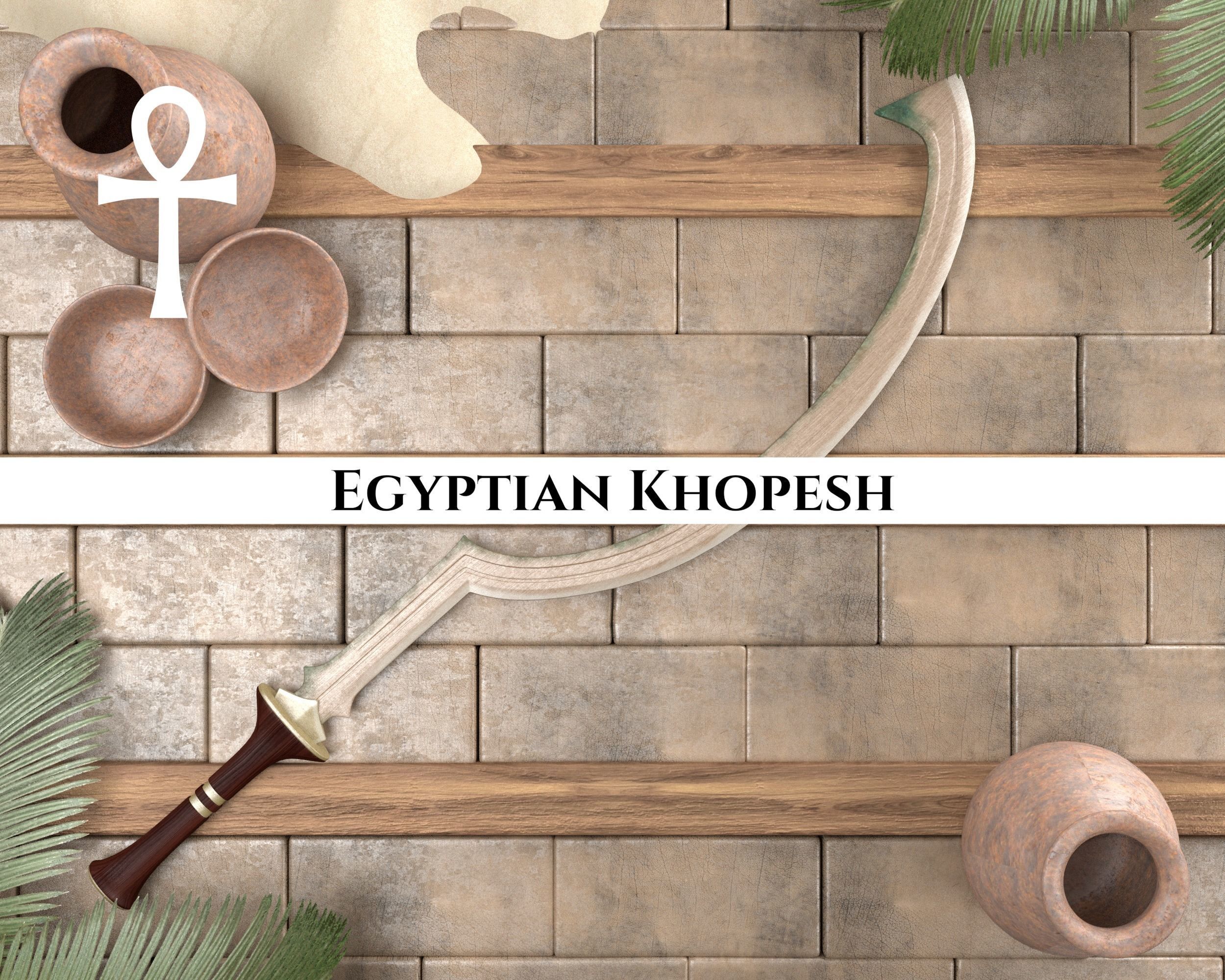 Ancient Collection Egyptian Weapons Set _22
