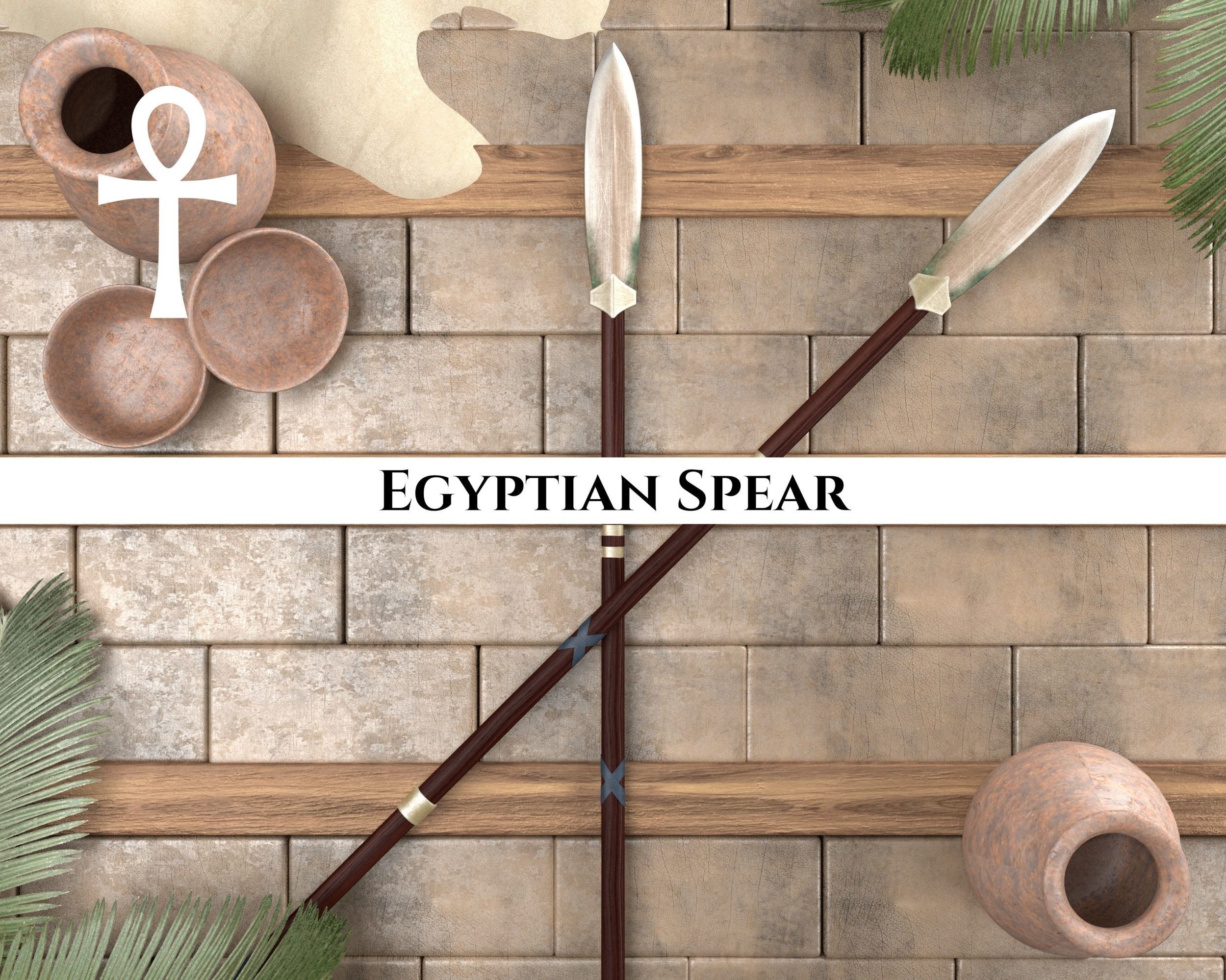 Ancient Collection Egyptian Weapons Set _47