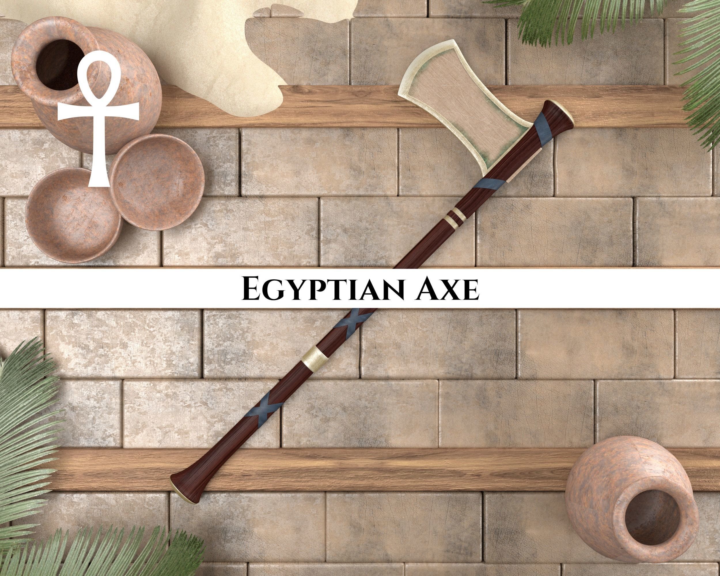 Ancient Collection Egyptian Weapons Set _2