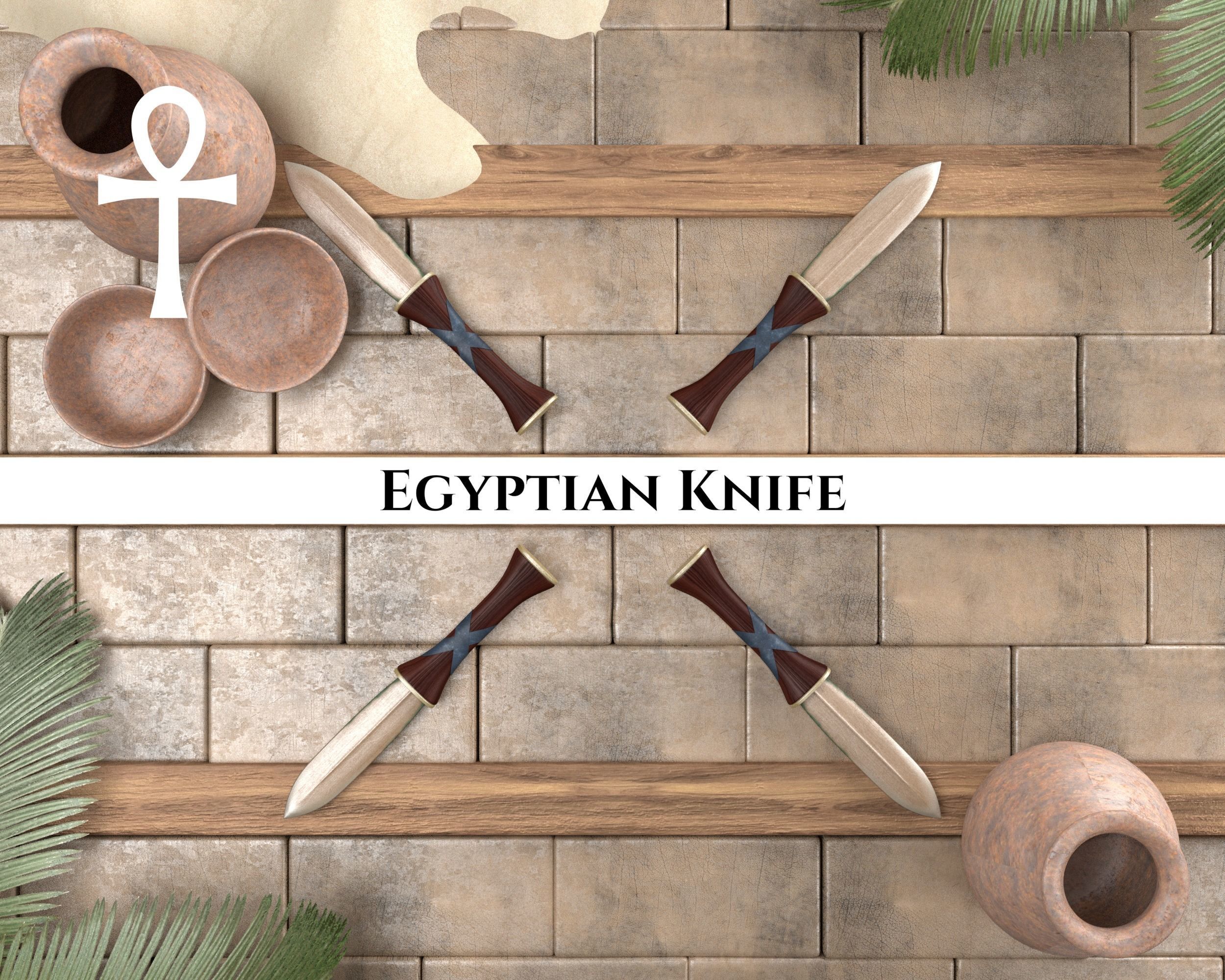 Ancient Collection Egyptian Weapons Set _27