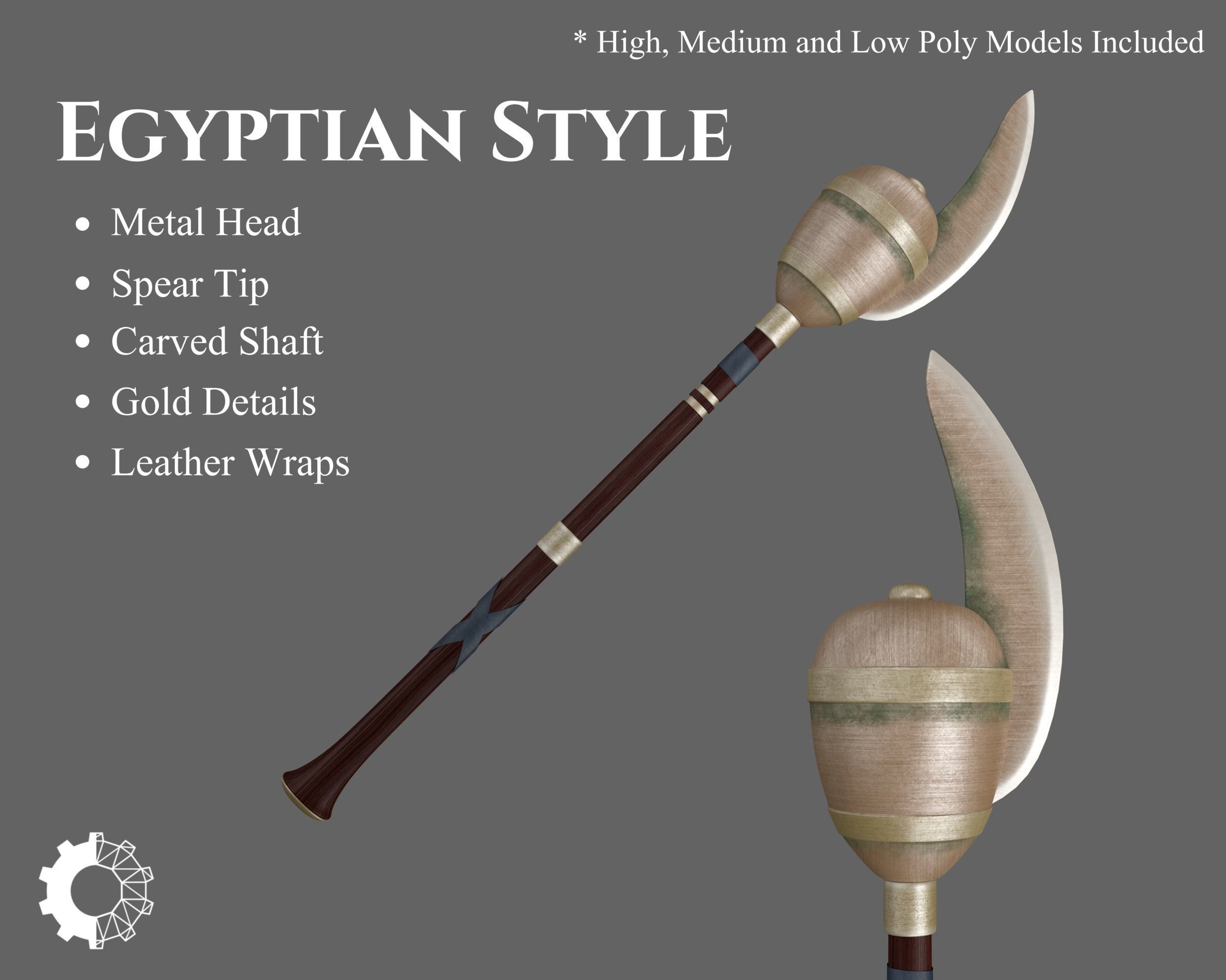 Ancient Collection Egyptian Weapons Set _38