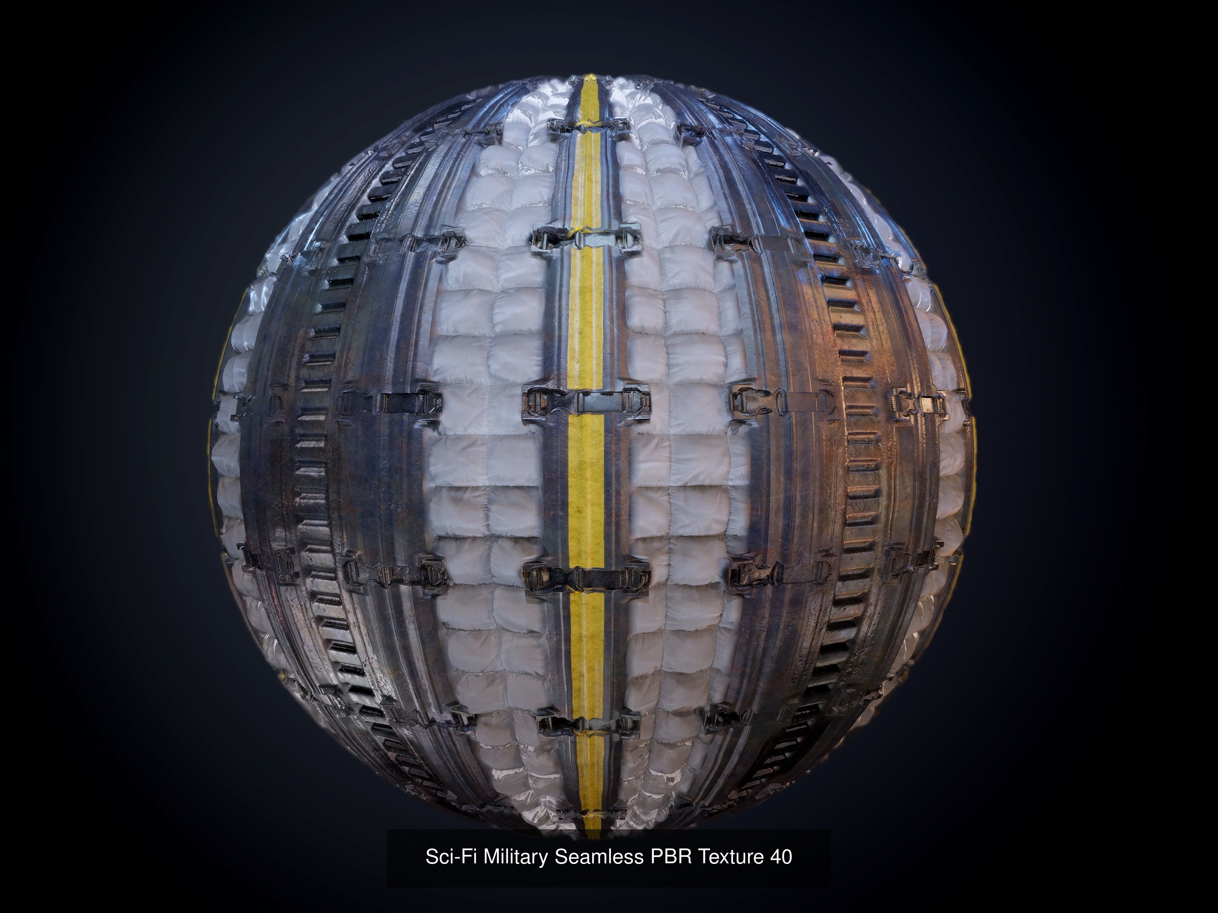 64 Sci-fi Military Seamless PBR Textures Collection 01 Texture_44