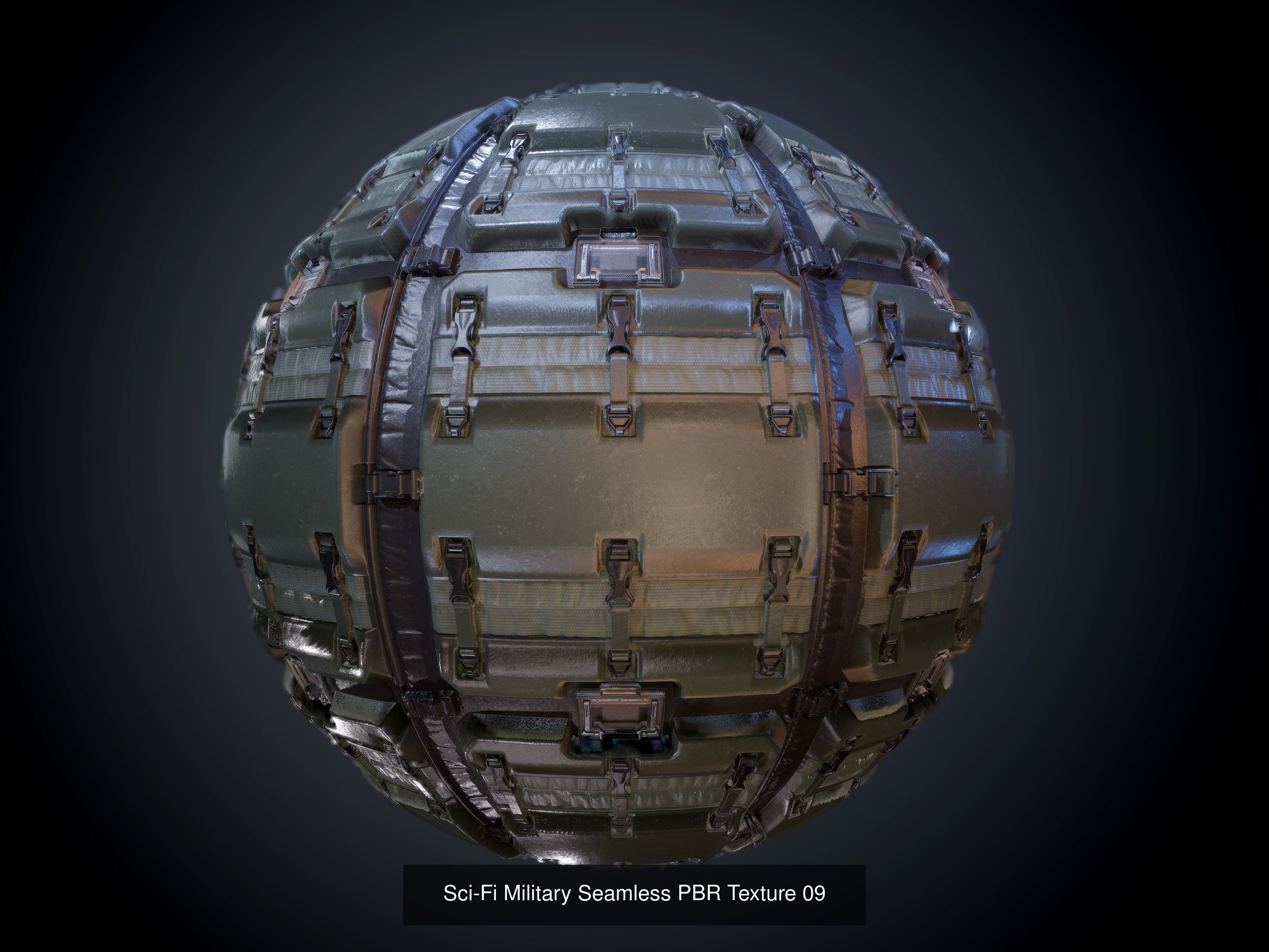 64 Sci-fi Military Seamless PBR Textures Collection 01 Texture_13