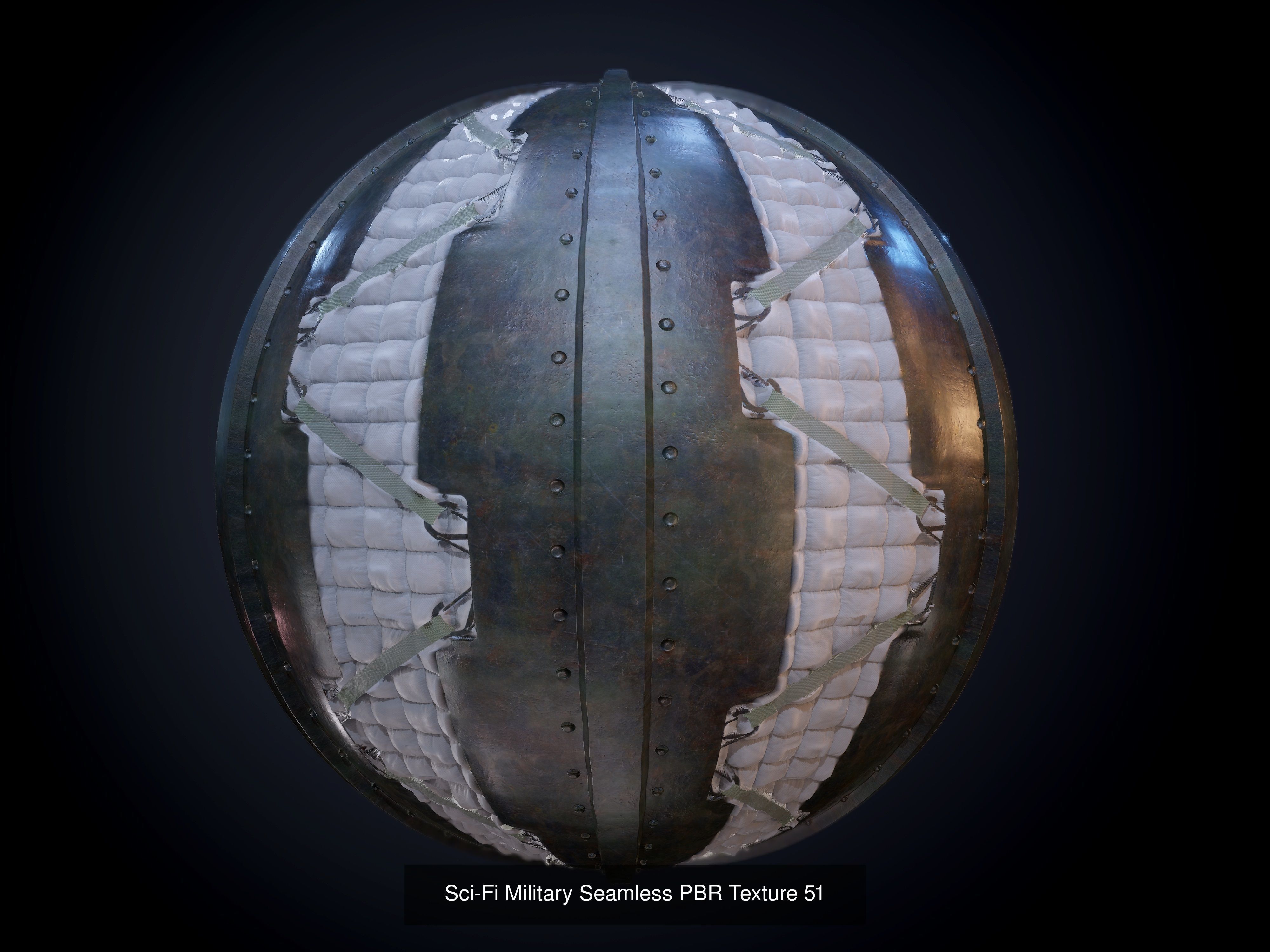 64 Sci-fi Military Seamless PBR Textures Collection 01 Texture_54