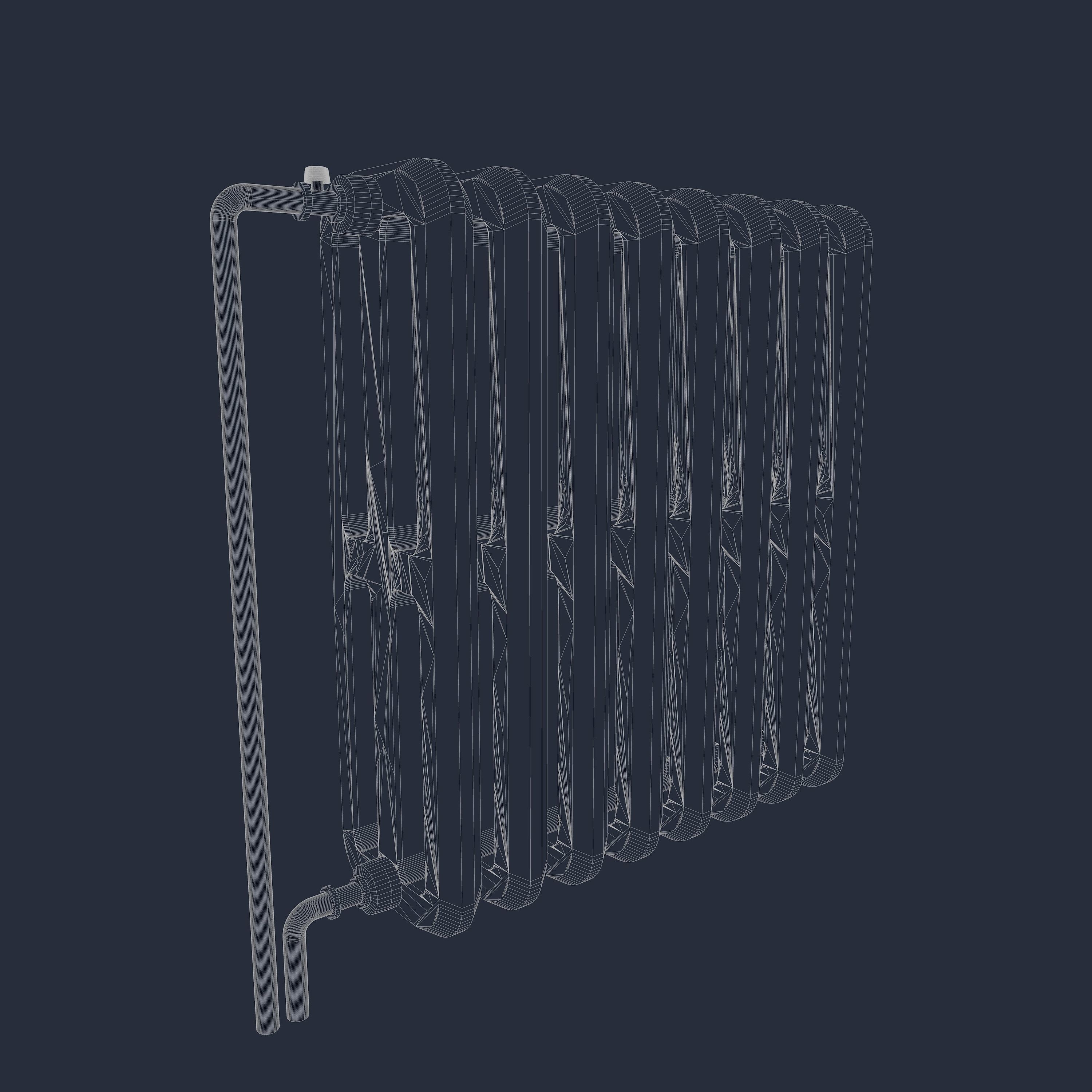 Heating Radiator 3D model_6