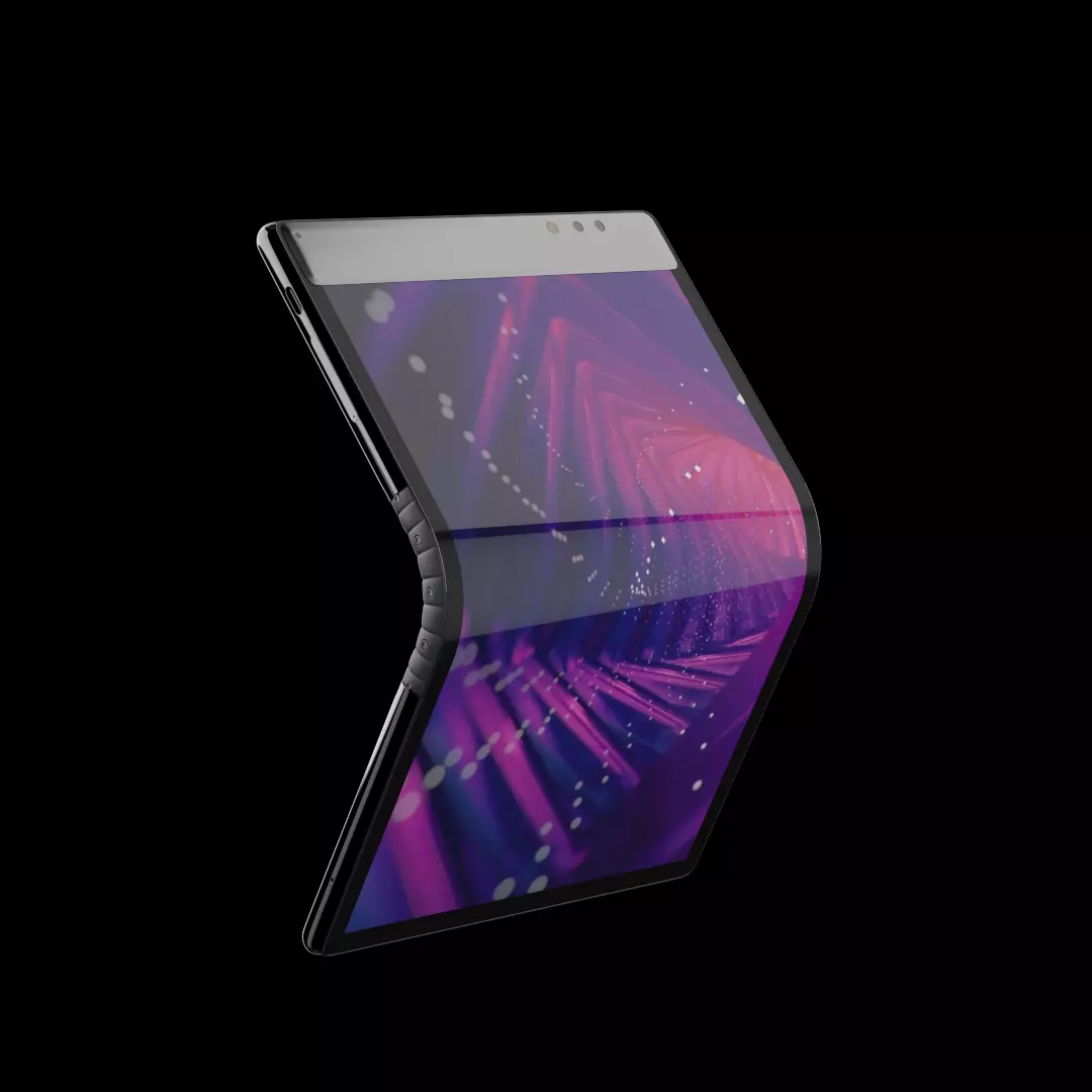 Folding Phone 3D model