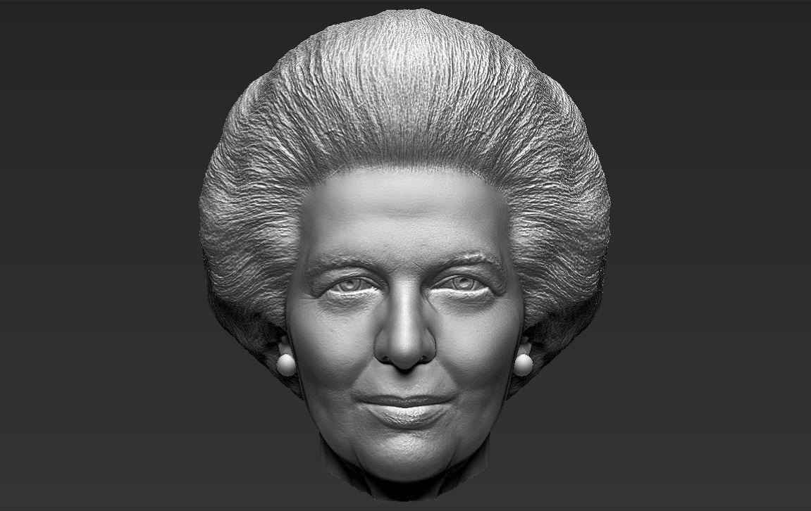 Margaret Thatcher 3D model | CGTrader