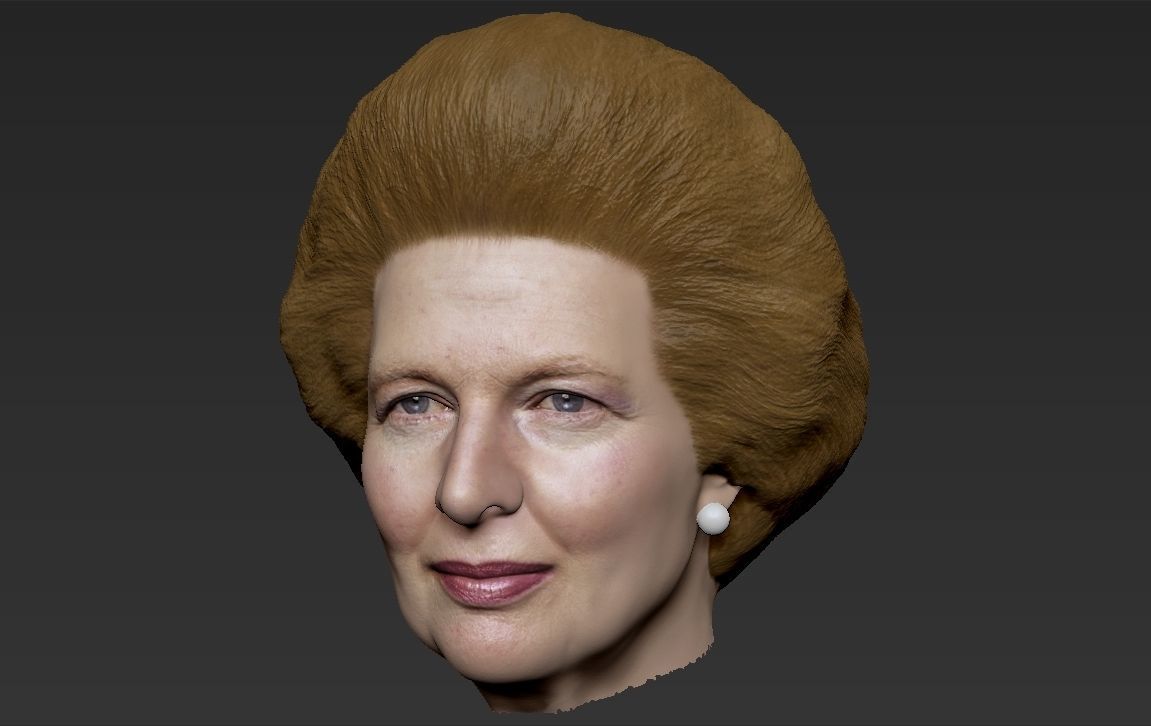 Margaret Thatcher 3D model | CGTrader