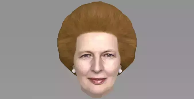 Margaret Thatcher 3D model