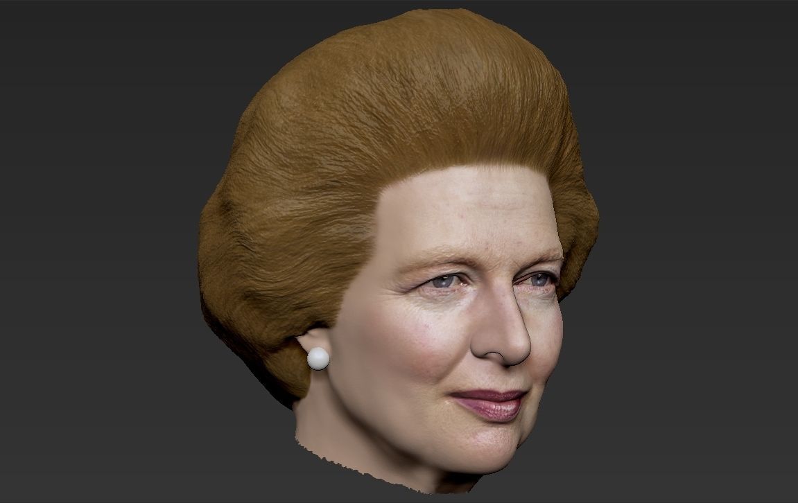 Margaret Thatcher 3D model | CGTrader