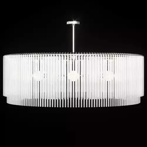 Royalton Small Chandelier Nickel