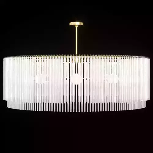 Royalton Small Chandelier Brass