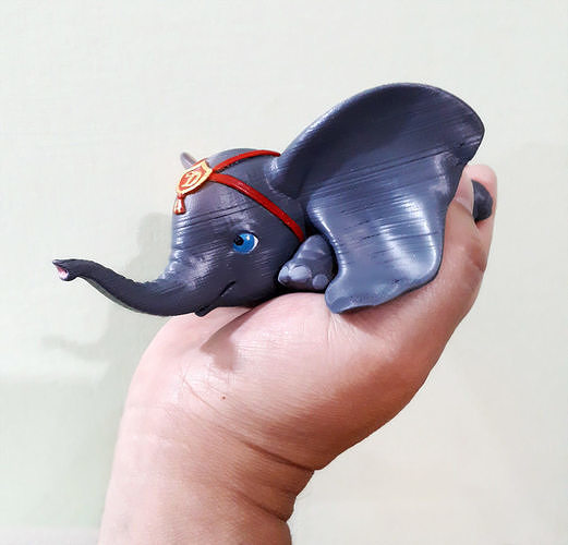 Baby Dumbo 3D print model