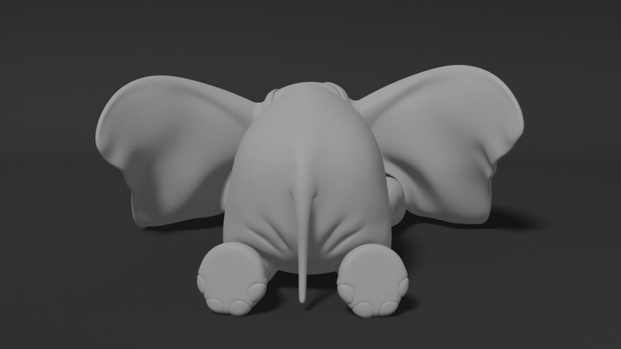 Baby Dumbo 3D print model_5
