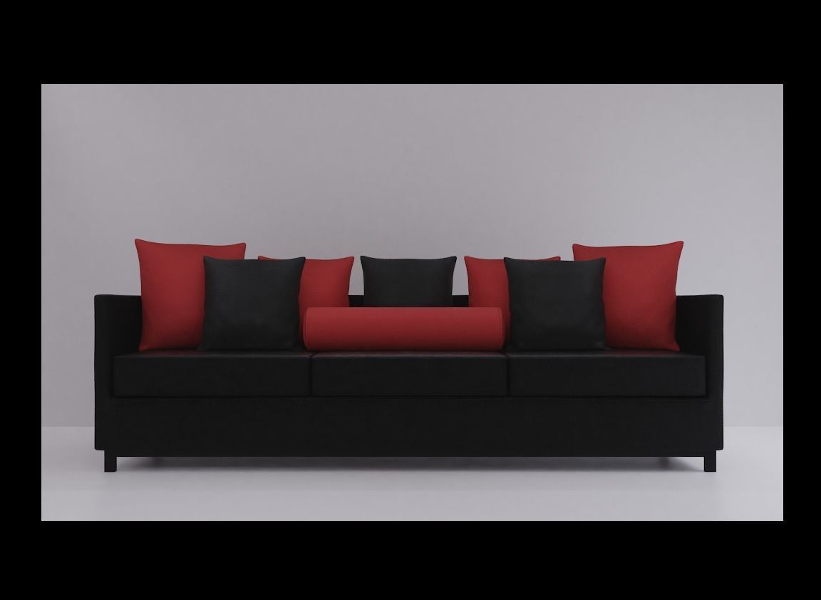 Modern Living room 3D model_1