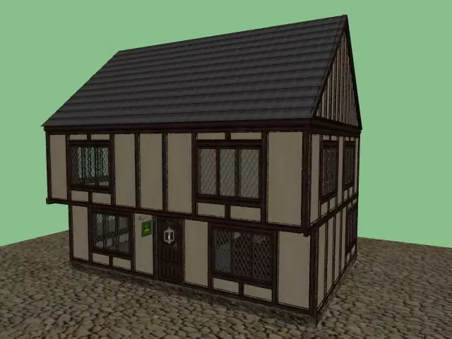 Tudor tavern 3D model