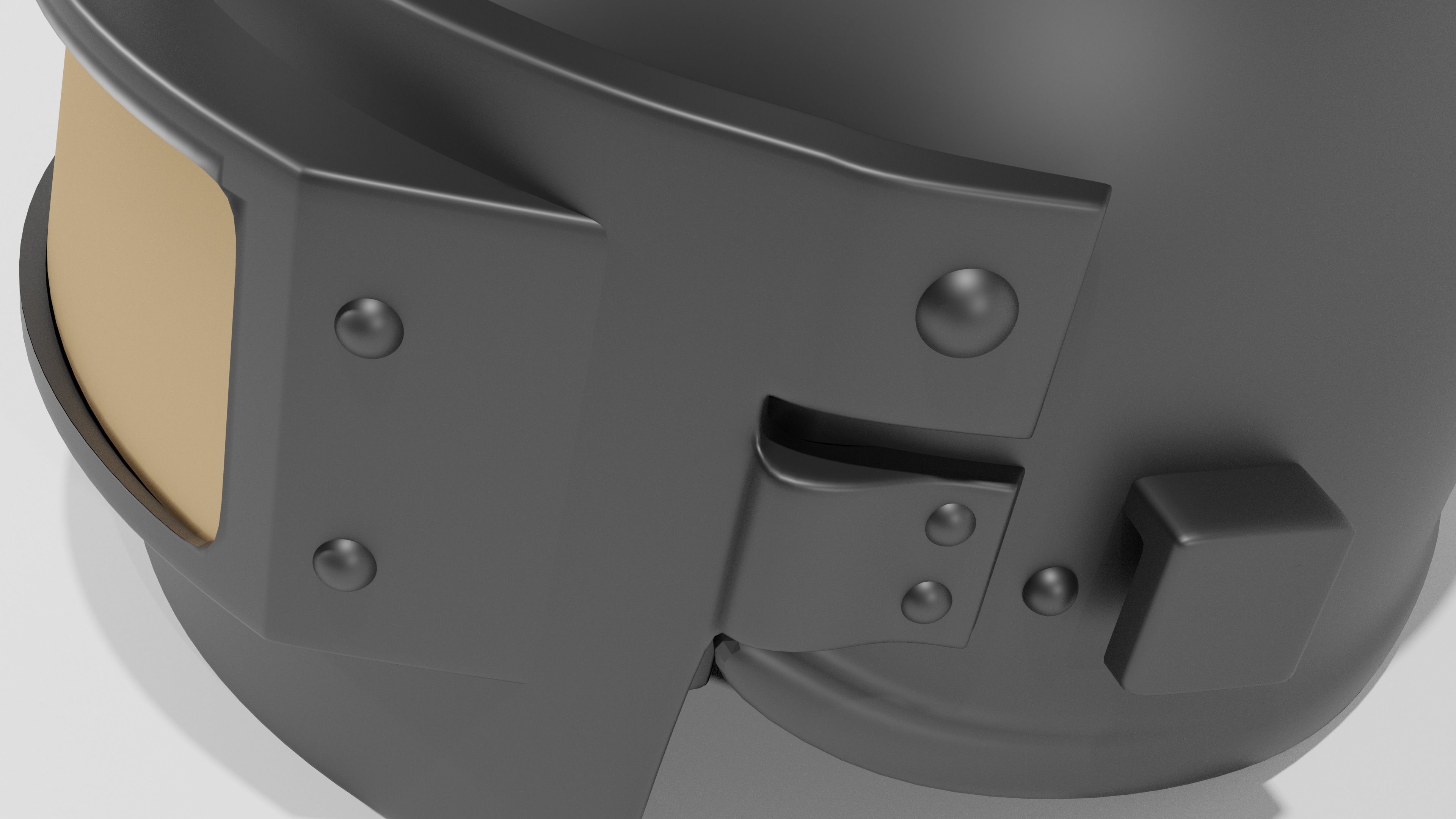 Spetsnaz Helmet - PUBG Level 3 Helmet 3D model_2