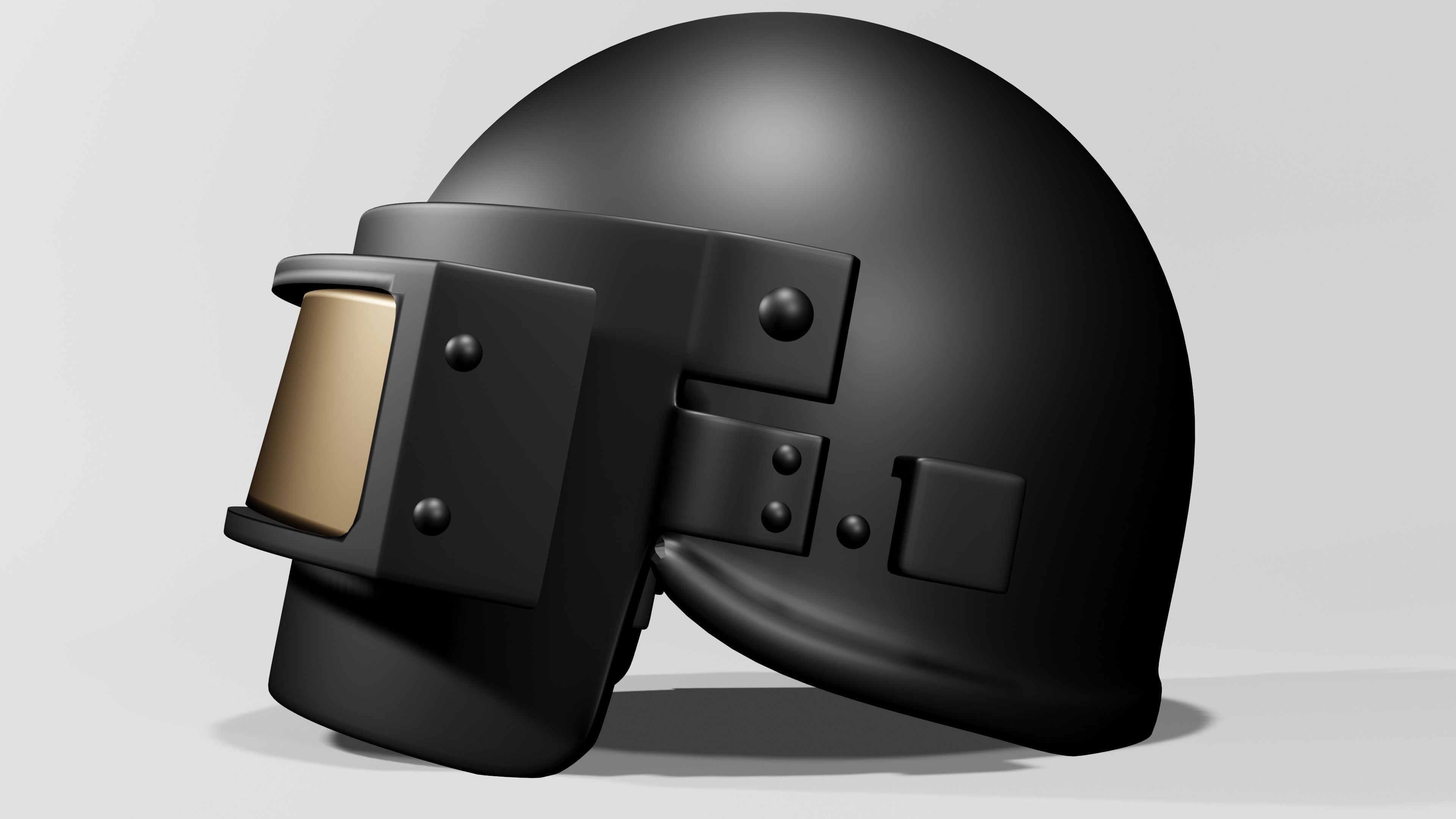 Spetsnaz Helmet - PUBG Level 3 Helmet 3D model_1