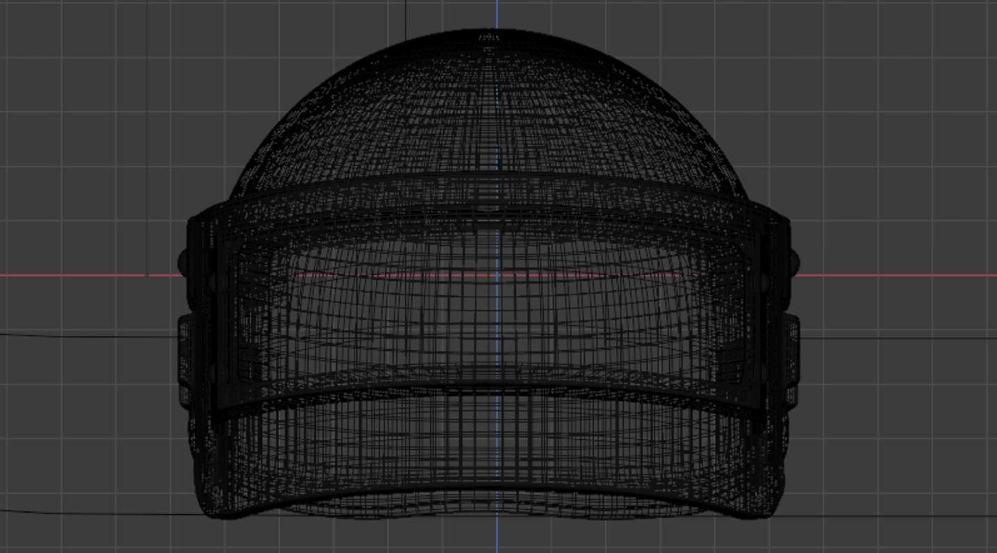 Spetsnaz Helmet - PUBG Level 3 Helmet 3D model_4