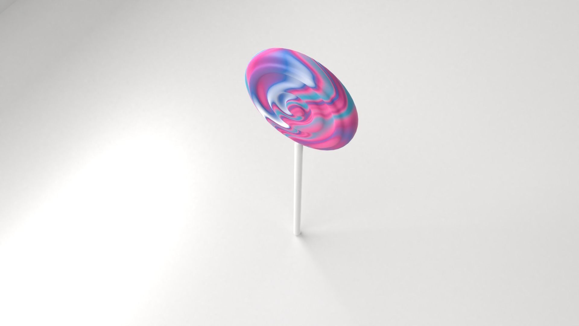 Rainbow Lollipop 6 3D model_2