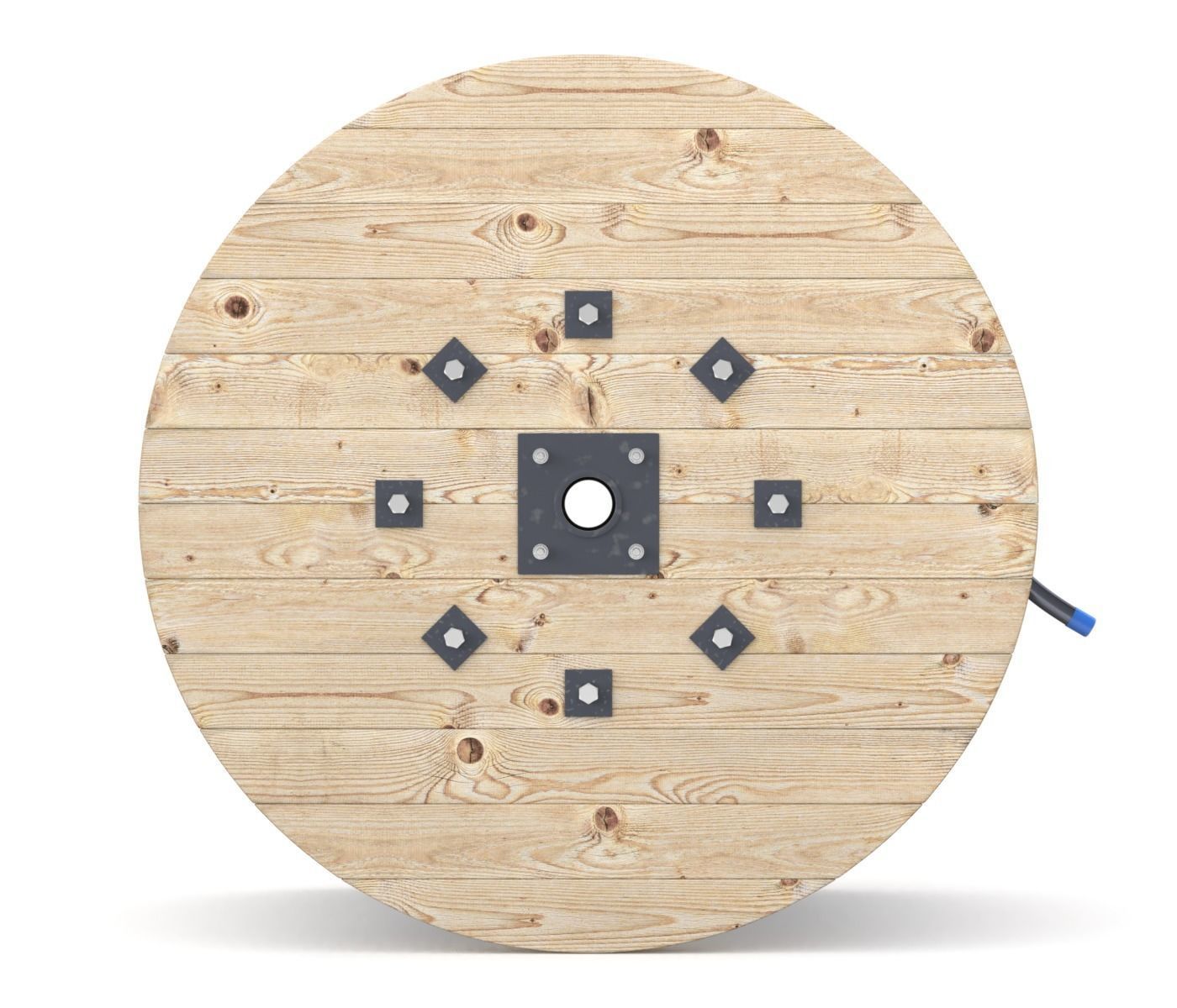 Cable Drum 3D model_7