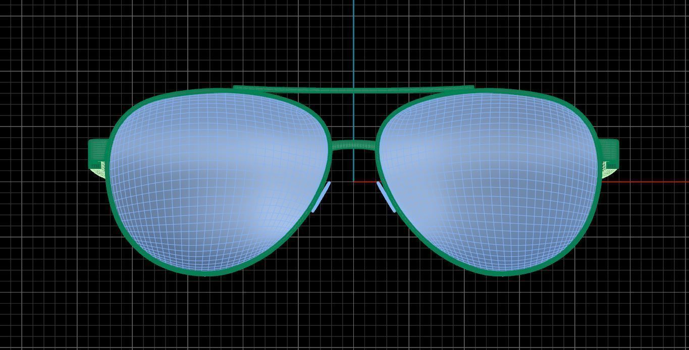 Eyeglasses for Men and Women 3D print model_5