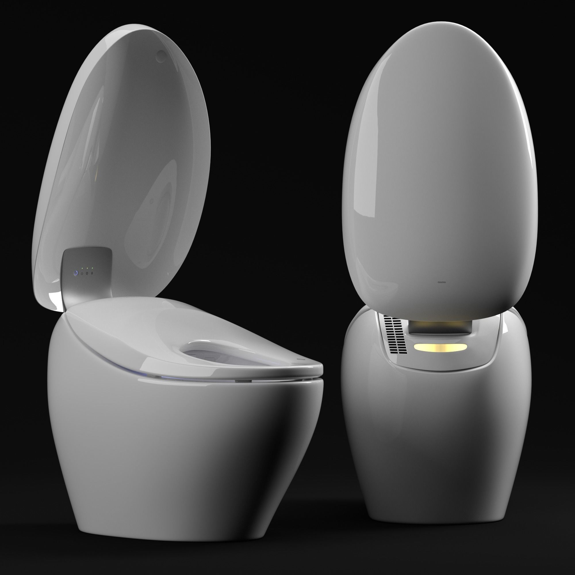 TOTO Neorest NX 3D model_6