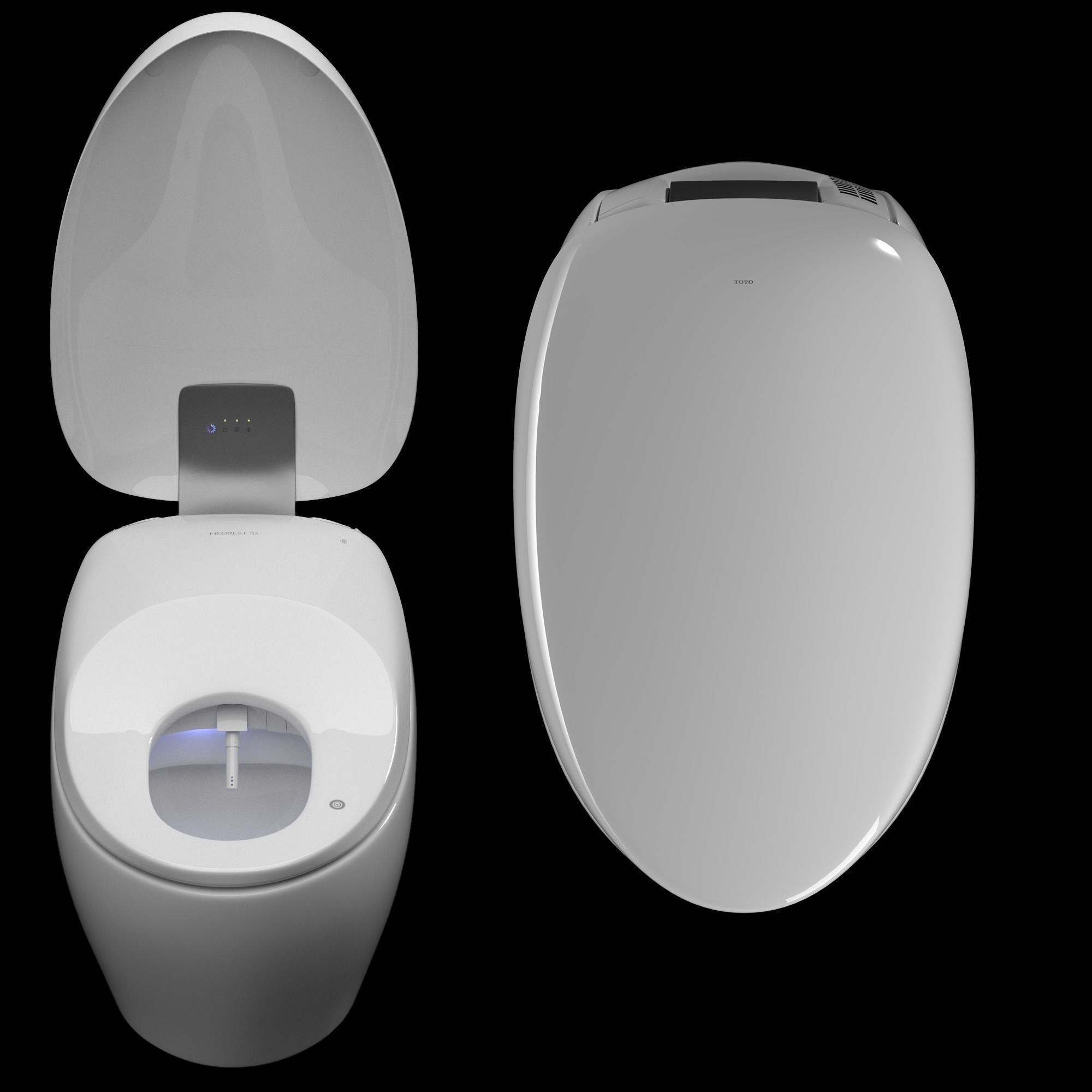 TOTO Neorest NX 3D model_4