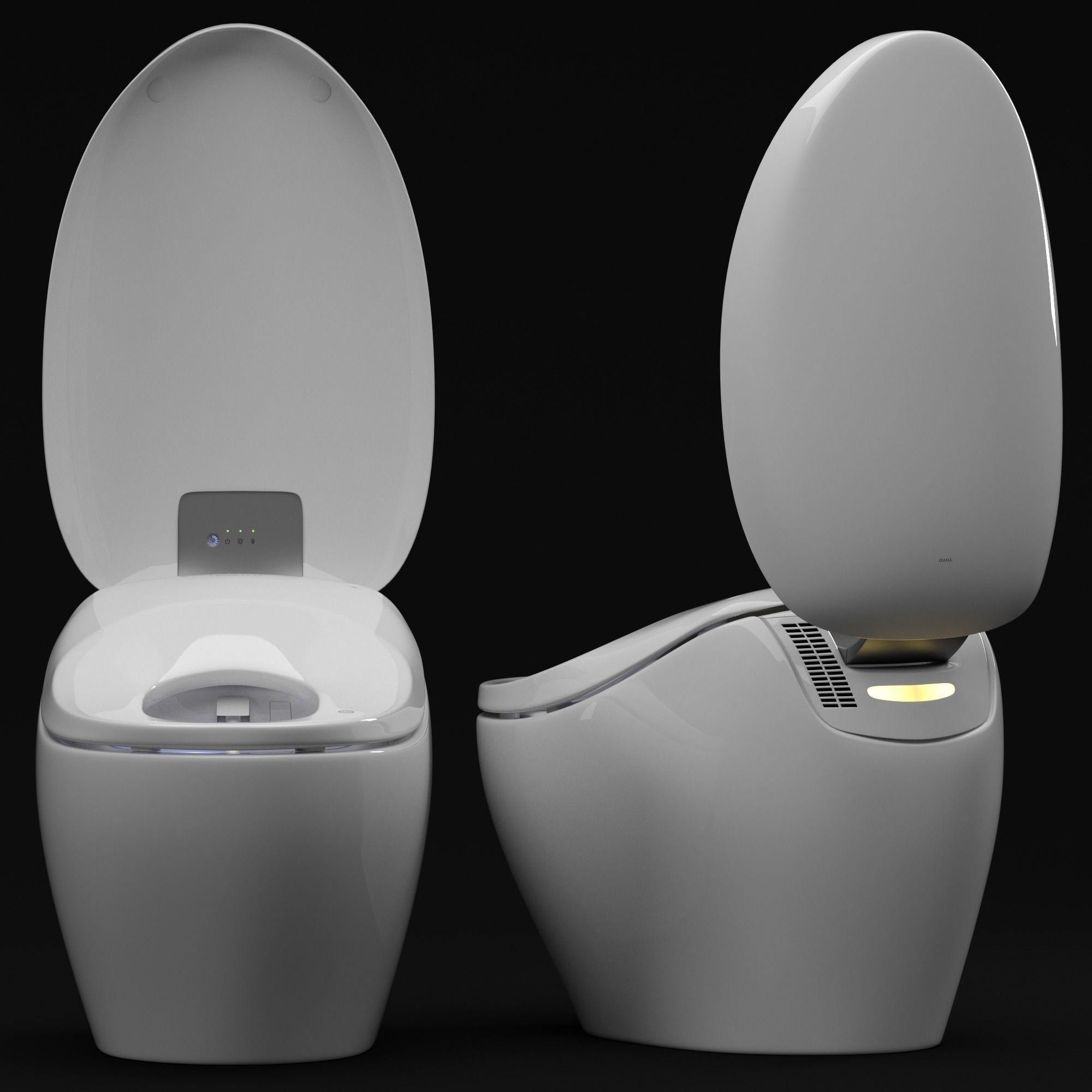 TOTO Neorest NX 3D model_5